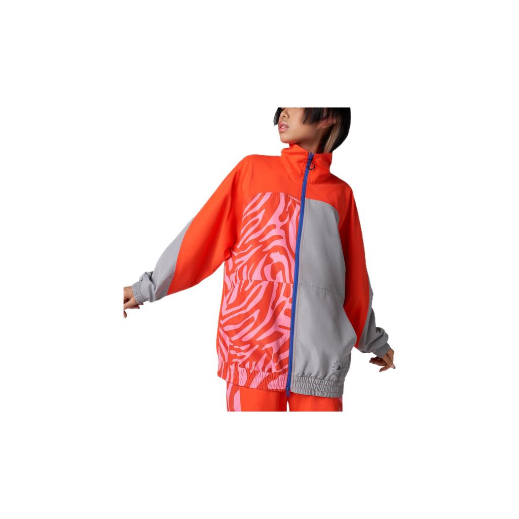 adidas X Stella McCartney Retro Sport Stehkragenjacke Damen Jacken Orange H59949