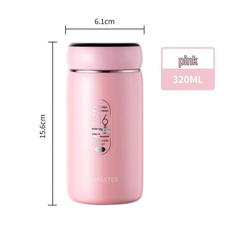 FUGUANG Women s Cute 316SS Digital Display Thermos Bottle