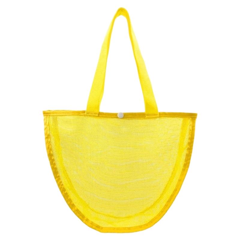 

High Strength Polyester Beach Carryall for Childrens Toy Outdoor Activities Sandproof Storage Toted жёлтый