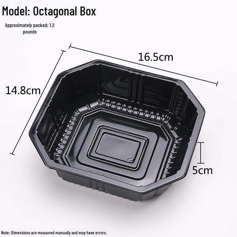 Shixun Disposable Transparent Octagonal Fruit Platter Boxes