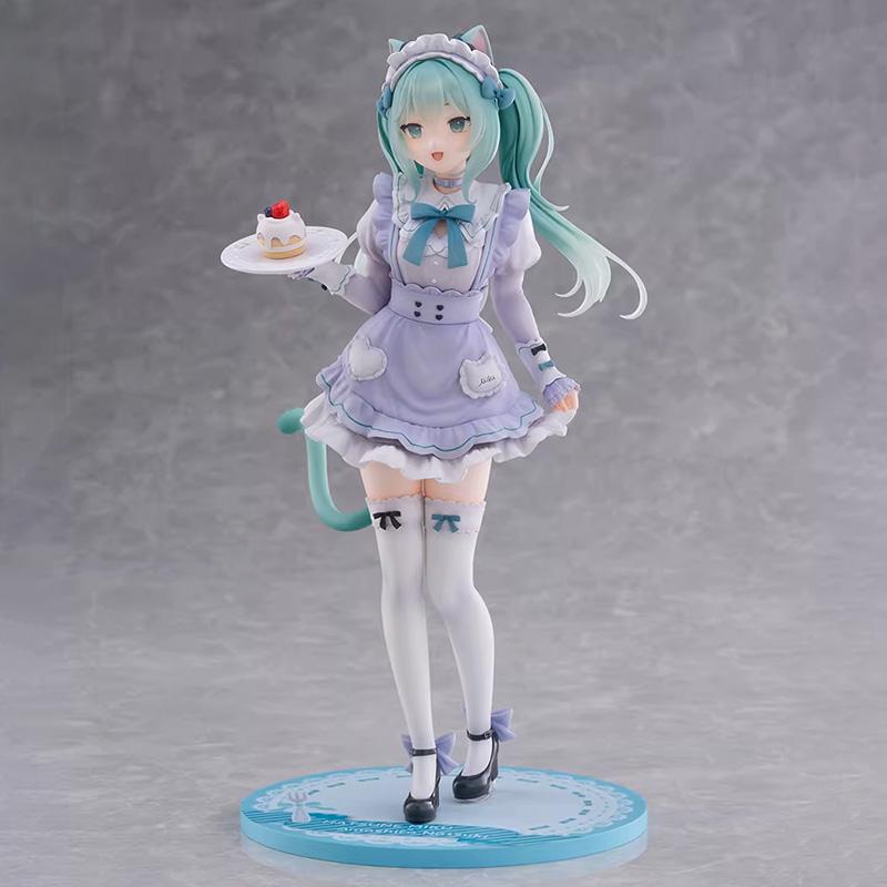 Genuine Vocaloid Hatsune Miku Cute Action Figure Model Garage Kit Anime Peripheral Desktop Ornament Birthday Gift
