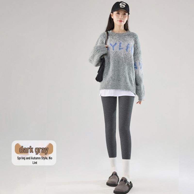 

2025 Ultra-Thick High Waist Winter Leggings with Velvet Lining – Women s Northeast Warm Autumn Pants 2XL
