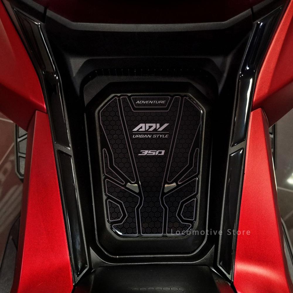 adv 350 accessories Motorcycle 3D Epoxy Sticker Protection Kit Tank Pad Anti Scratch Decal Non-slip For HONDA ADV350 2022 2023