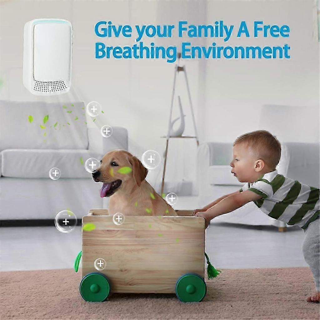 Air Ionizers for Home Plug in Air Purifier for Home Quiet and Portable Air Purifier for Bedroom Pet