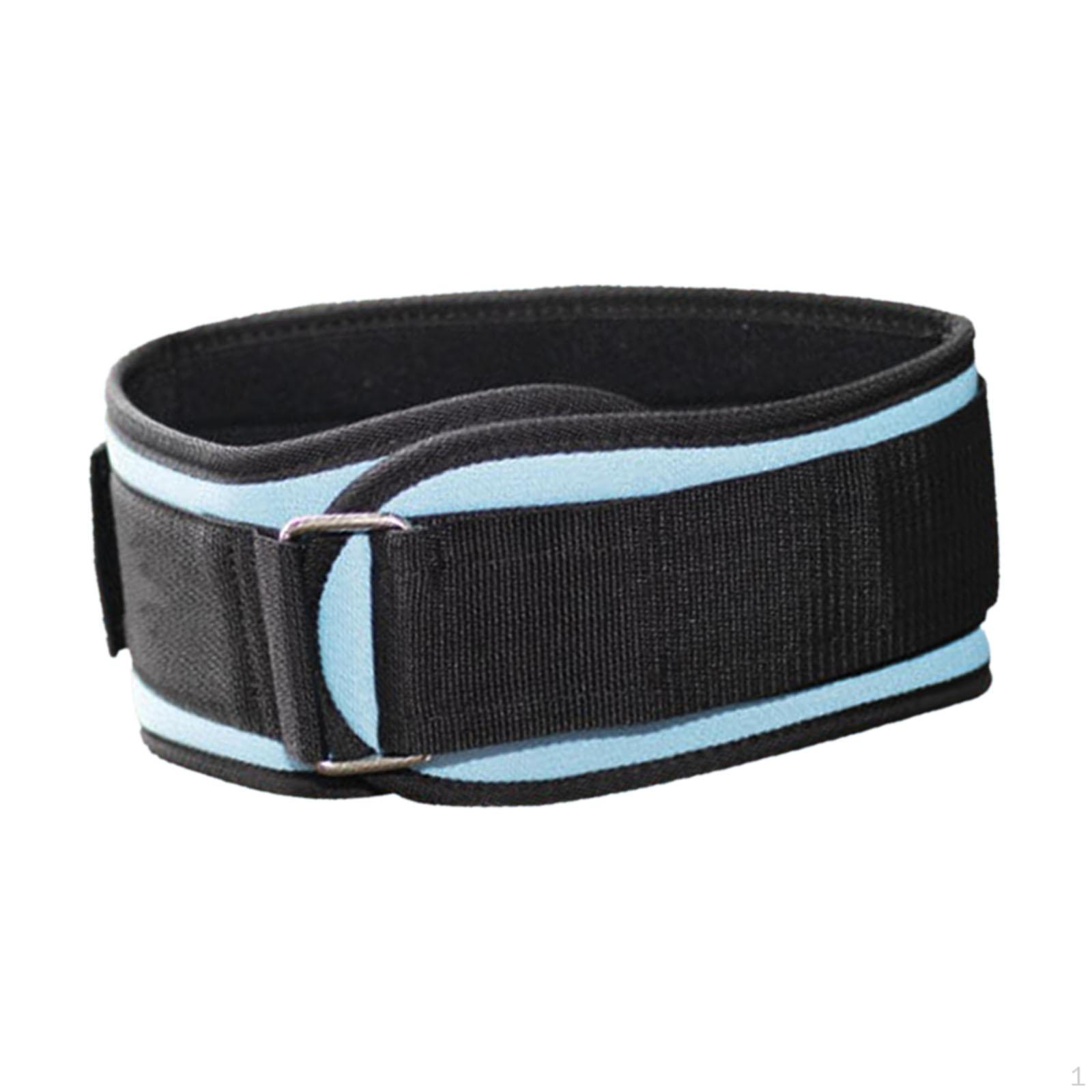 

Пояс для поднятия тяжестей Фитнес Талия Регулируемый Спорт для Мужчин Женщин Тренировки Становая тяга L