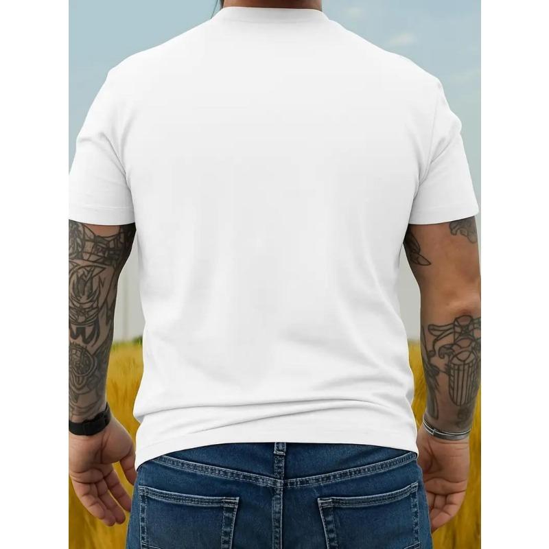 Europäische Größen Herren Minimalistisches Vietnam Reise T-Shirt - Weißes T-Shirt mit Kräftiger Schwarzer Schrift, Atmungsaktives Alltagshemd
