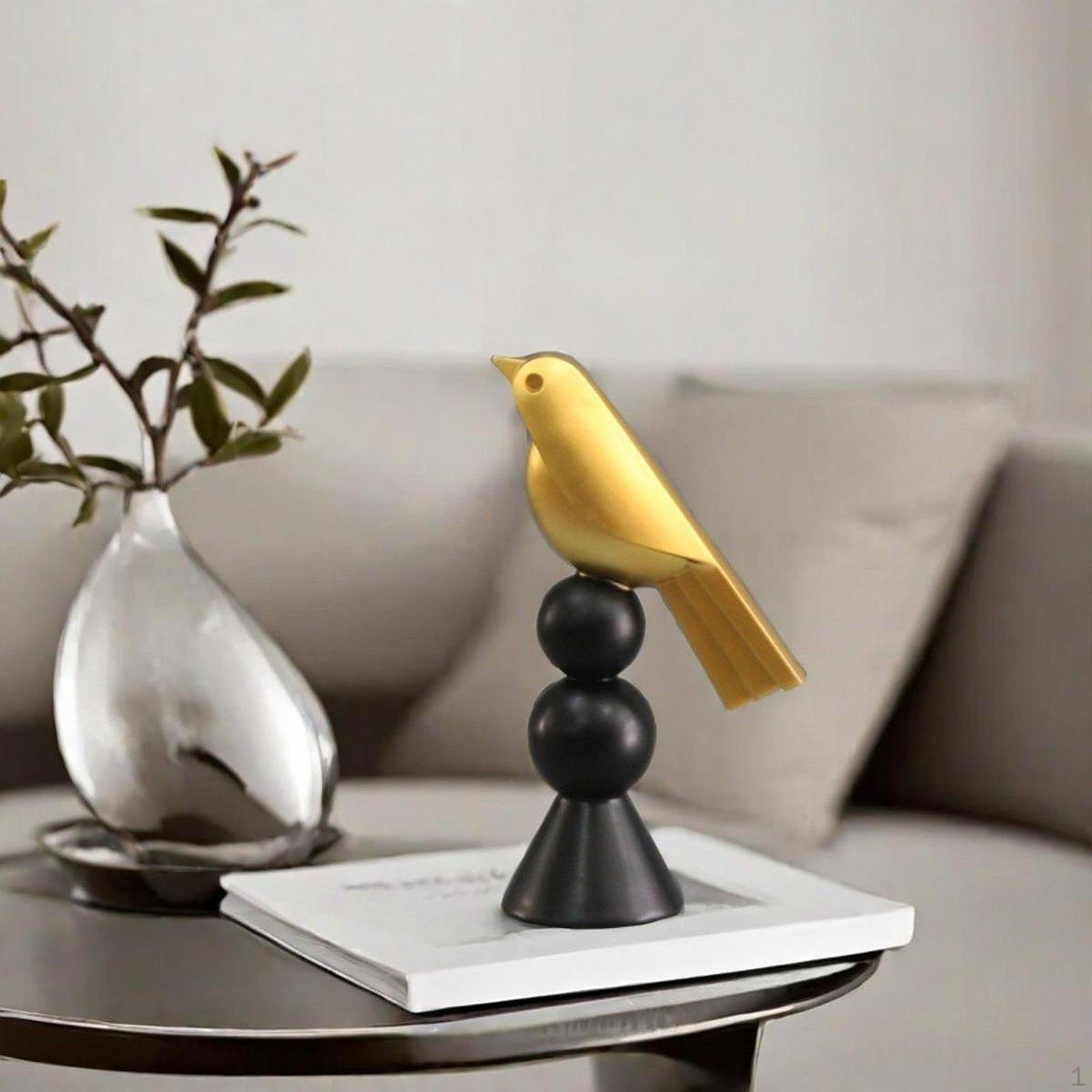 

Фигурка птицы, статуэтка животного, домашний декор, украшение для вечеринки, современный декоративный орнамент, столешница 15.6cmx9.1cmx28.8cm