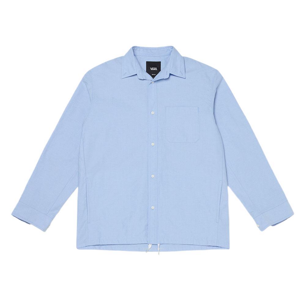 

Vans Tdc Collection Серия Street Smart Простая Удобная Мягкая Приятная к коже Рубашка с длинным рукавом Унисекс рубашки Синяя VN000P04F221 XL