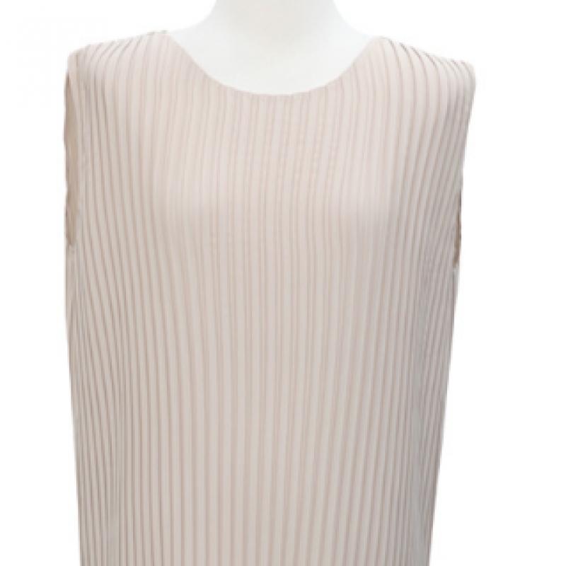 Shiz Madam Sleeveless Pleated Dress 6 Colors N2768