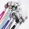 Fashion Bling Crystal Lanyard Cellphone Necklace Multi Color ID Card Lanyard Keyring Retractable Lanyard Phone Strap Key Holder