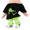 Mini Finger Skateboard Toy Set: Shoes, Knee Pads, Clothing & Blue Harem Pants