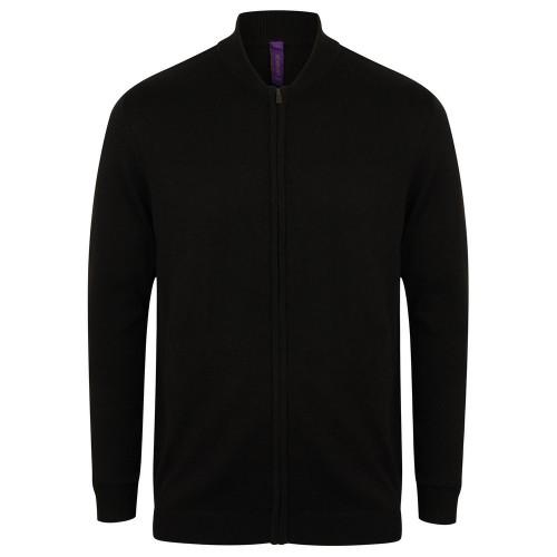 Henbury Unisex Adult Full Zip Cardigan