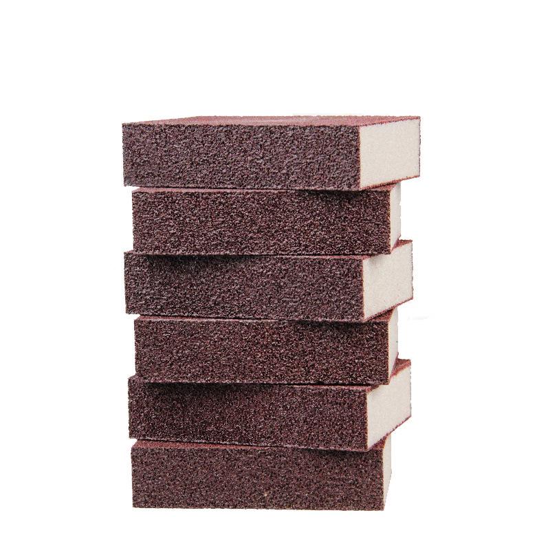 Sandpaper Sponge Scrubber for Kitchen and Household Cleaning