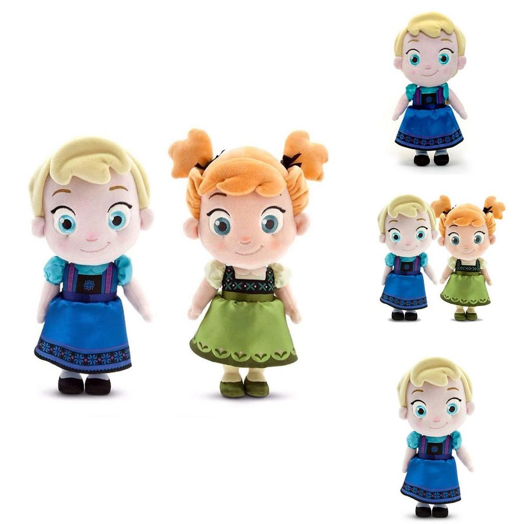 Frozen 12" Toys Toddler Elsa Anna Soft Plush Princess Doll For Cuddly Comfort