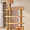 Ziban Home Giant Cat Tree with Condo & Scratching Post