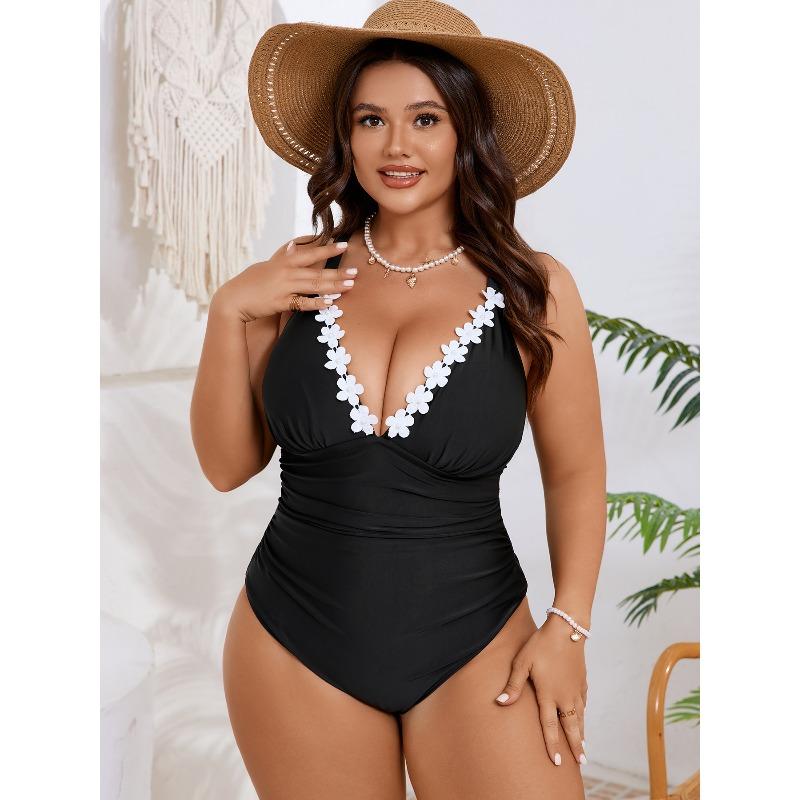 2026 Plus Size  Women High Waist Bikini Swimsuits, Women's Swimwear & Clothing