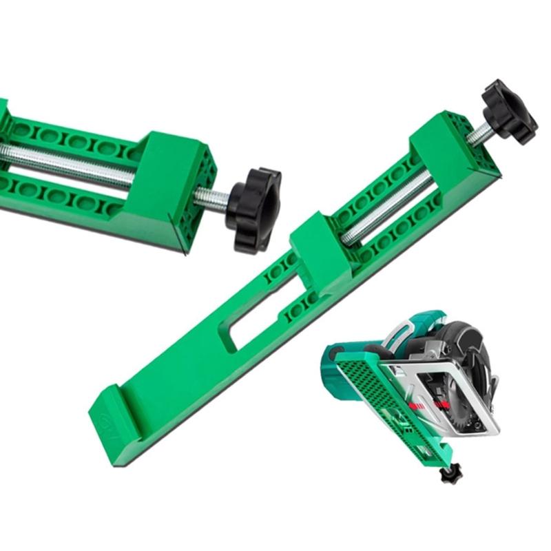 Electric Circular Cutter Milling Positioning Clamp Fix Jig Cutting Tool Support Base Plate Guide Power Tool Accessories