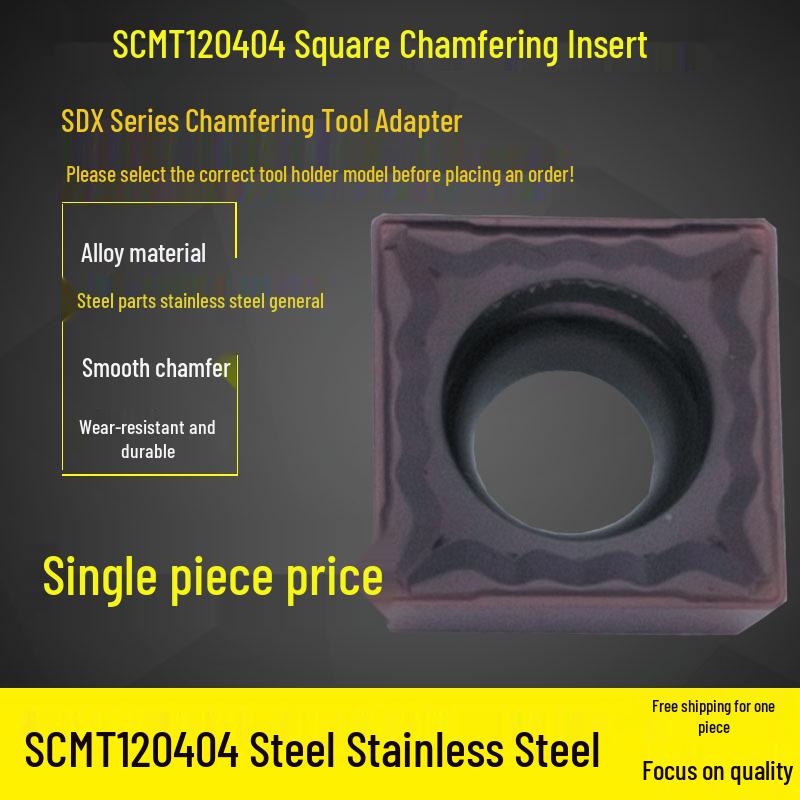 45° Internal/External Disposable Chamfering Tool: B45 Inner Hole SC12/SPMW090304