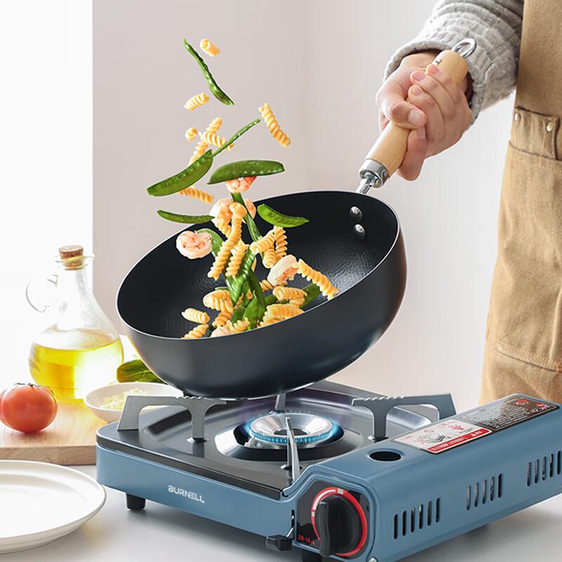 Burnell Outdoor Cassette Stove Cookware Set