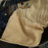 Johnbull Straight denim pants Stainless Steel Jeans button fly Men's Used