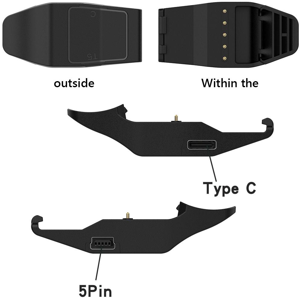 Charging For Garmin Pet Dog Collar Charger TT15 TT10 G TT15x TT25 Type C Input Adapter Convenient Charging Holder Stand Adapter