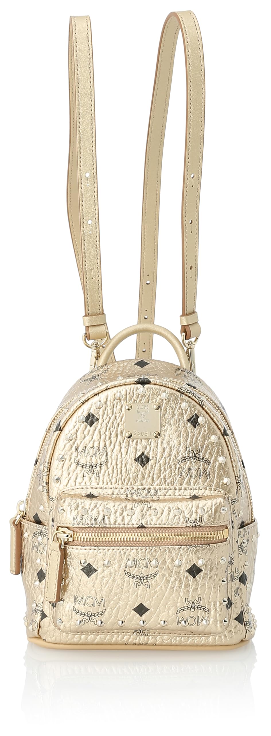 

MCM Backpack MMK8AVE05 OFF WHITE One Size Women s [Used]