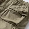 Men's Stretch Pants With Multiple Pockets, Fashionable Workwear Shorts