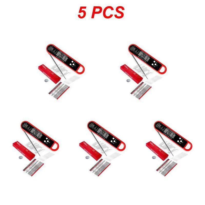 Tp700 Digital Remote Wireless Food Kitchen Oven Thermometer Probe for BBQ Grill Oven Meat Timer Temperature Manually Set
