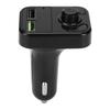 FM Transmitter Car Adapter Automatic Power Off Memory Colorful Ambient Light USB Charging Car Charger for Automobile X3S