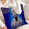 I-Iron-Maidens Metal Band Personalized Picture Text Home Decorative Pillows Household Gifts 45x45cm