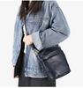 Multi-Pocket Genuine Leather Crossbody Bag for Women