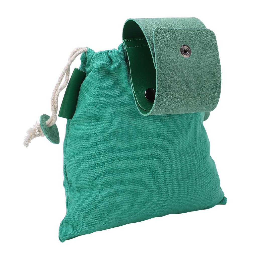 Foraging Bag Foldable Outdoor Camping Storage Canvas Foraging Bag Waist Hanging Fruit Picking Tool Bag