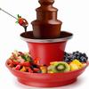 Electric Chocolate Fountain Machine 3 Tier Non Stick Stainless Steel Chocolate Fondue Fountain Melting Pot for Home