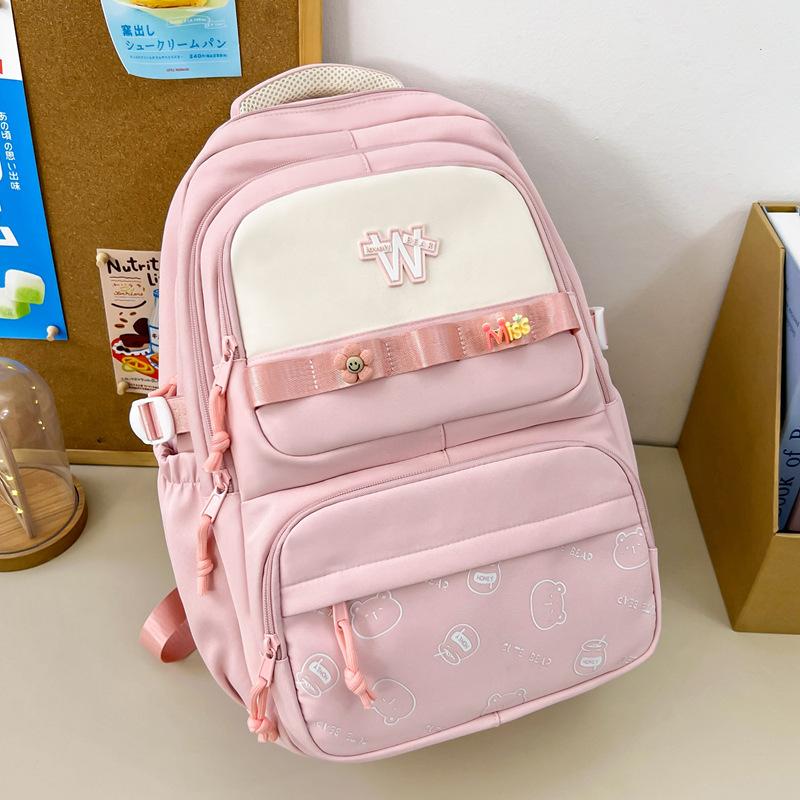 Schoolbag backpack for women's small fresh junior high school primary school students 45th and 6th grade girls backpack New student schoolbag
