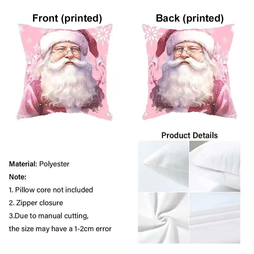 Spring Summer Boho DoubleSided Pillow Case Mushroom Moon Decorative Cushion Cover Print Home Decor for Couch Bed Sofa Room