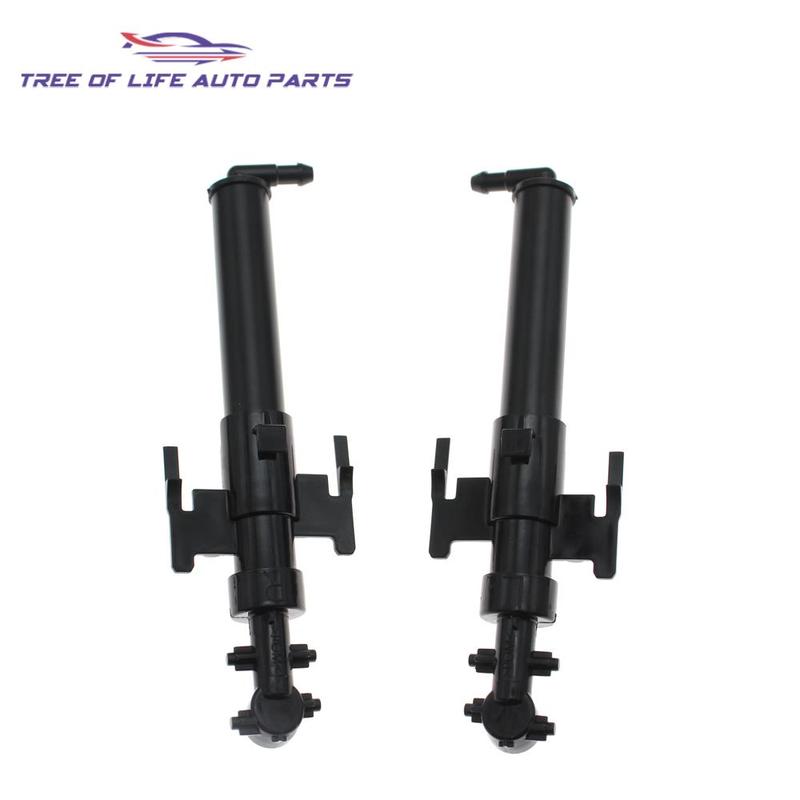 Front Right&Left Headlight Washer Nozzle Headlamp Cleaning Spray Pump Cover For Infiniti QX50   28642-5NA0A 28659-5NA0A