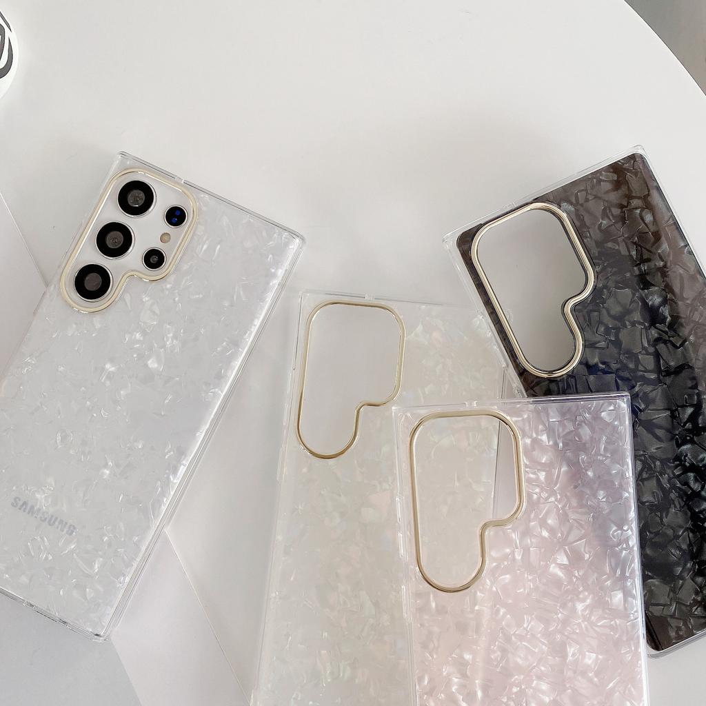Shell Pattern Is Suitable for Samsung S11 Mobile Phone Case S11ultra Double-sided Coated Imd A11/A11 Electroplated Mobile Phone Case