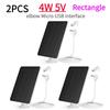 1-3PCS Solar Panel Camera Charger 360°Adjustable Wall Mount Camera Solar Panel for Arlo Essential Spotlight/XL Spotlight Camera