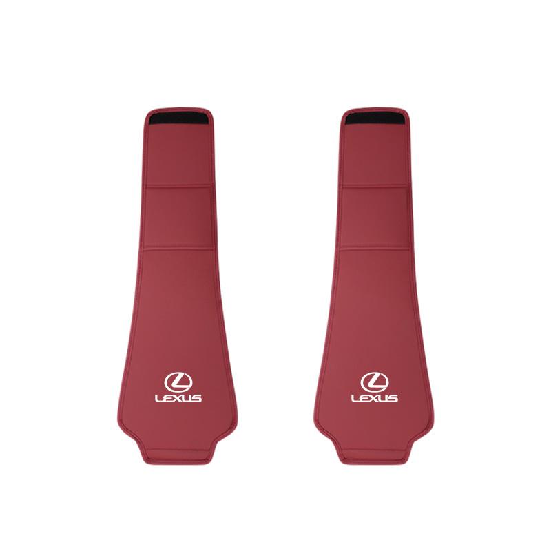 2Pcs Quality Leather Car Seat Headrest Covering Accessories For Lexus F-SPORT ES RX NX LS UX LM LX GX LC RZ IS CT GS RC HS SC TX