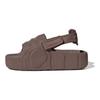 Adidasi pentru femei Adilette 22 XLG Slide Earth Strata maro IE5648