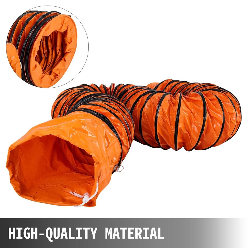 25FTDuct Hosing, PVC Flexible12 Inch Portable for Exhaust Fan