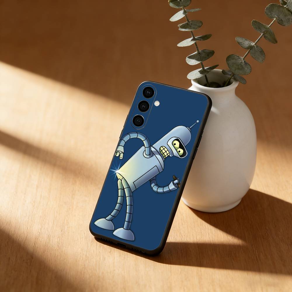 Cartoon F-Futurama wallpaper Phone Case For Samsung GalaxyA13,21s,22,31,32,52,53,71,72,73,Soft Black Cover