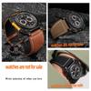 For Bell&Ross Watch Strap BR Men's Watch Belt BR01 BR03 Leather Watchband Bracelet Bell Ross 35X24mm Convex Interface for Men