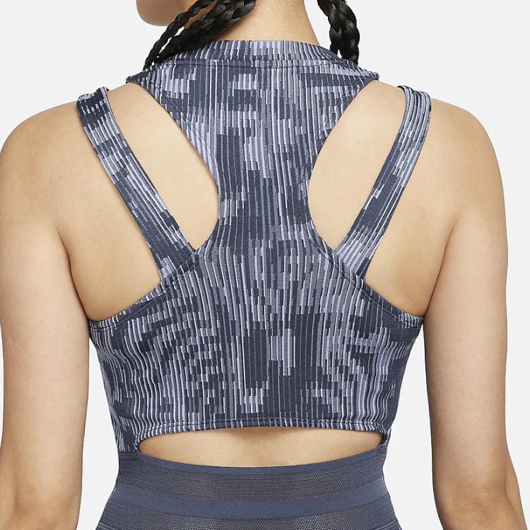 Nike Dri-Fit Court Slam Casual Crew Neck Sleeveless Dress With Logo Women Dresses Lightning-Blue FQ2492-437