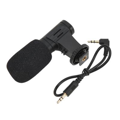 MIC 06 Mikrofon Handy Mini Mikrofon 3,5mm für Live Konferenz Video Vlog