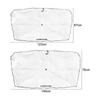 Car Windshield Sunshade Umbrella Parasol Windscreen Cover Auto Accessories For Jeep Compass Trailhawk Limited 4x4 MK49 MP SUV