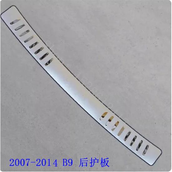 For Subaru XV Outback Forester Tribeca B9 Stainless Steel Door Rear Bumper Protector Sill Trunk Tread Plate Trim Car Accessories
