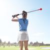 Golf Swing Trainer Aid 1.15M Stick for Junior Golfer Women Men