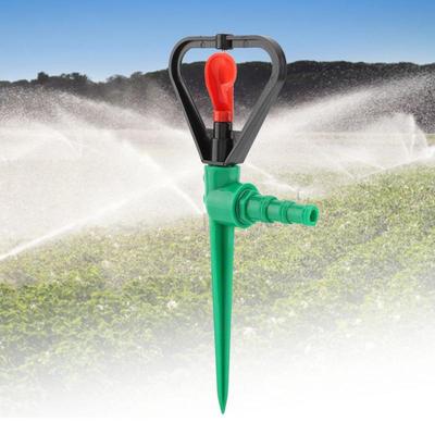 Irrigatore da giardino in plastica da 1/2 pollice, punta per gocciolatori per irrigazione a spruzzo d'acqua da 360 gradi