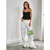 Women Sexy Slim Fit Cropped Strappy Solid Tank Top Casual Outerwear